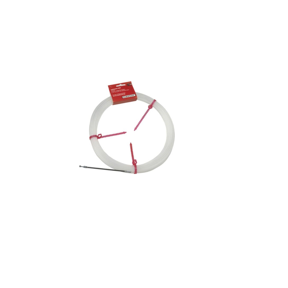 Produktbild för Sökfjäder i nylon Dogger 20 m med flexibel sökspiral och ögl...