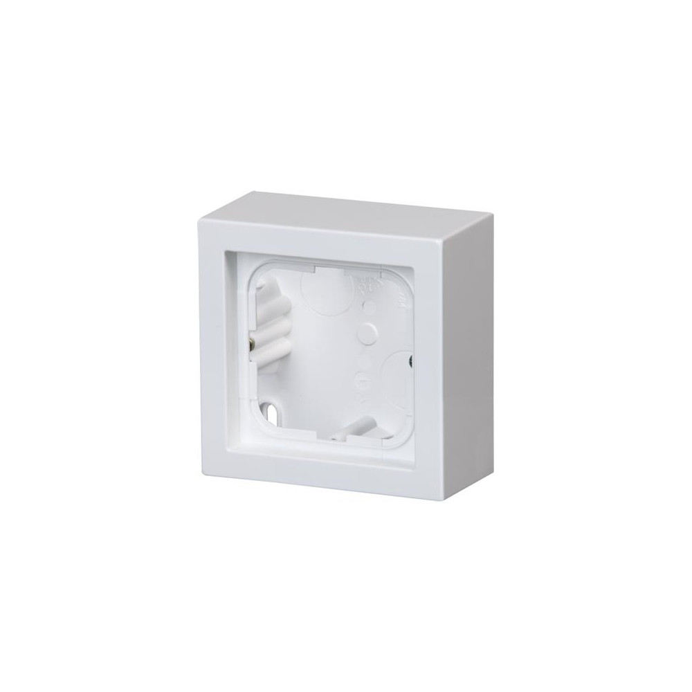 Produktbild för ABB Impressivo underdel 1 modul, vit högblank (RAL9016) inte...