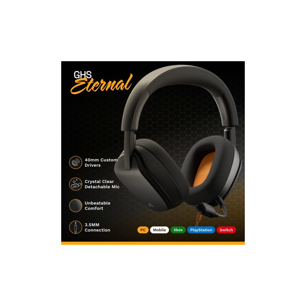 Produktbild för Glorious Gaming Glorious GHS Eternal – stereoheadset för gam...