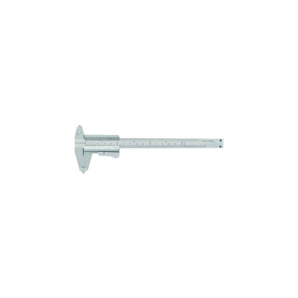 Produktbild för Vinkelhake med kläm-lås 0-150 x 0,05 mm och kabel-/käbelängd...