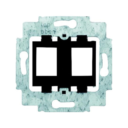ABB ABB datauttag 2x RJ45, Keystone (svart), insats utan täcknin...