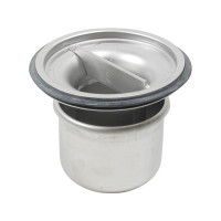 Produktbild för Blücher inbyggt vattenlås typ 502 i rostfritt stål AISI304/E...