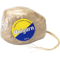 Produktbild för Unigarn 100 g snörrulle för tätning av gängade skarvar med U...