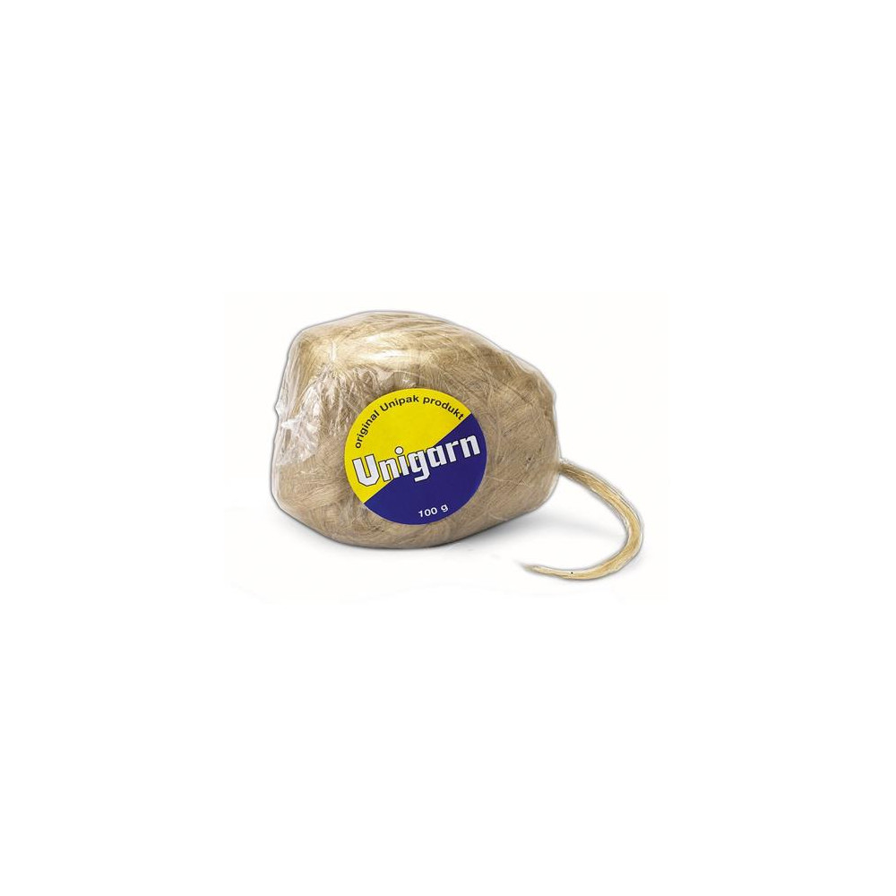 Produktbild för Unigarn 100 g snörrulle för tätning av gängade skarvar med U...