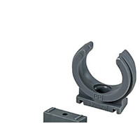 Produktbild för Grå PP klammerhållare för klämrör 110 mm till 110 mm HT avlo...