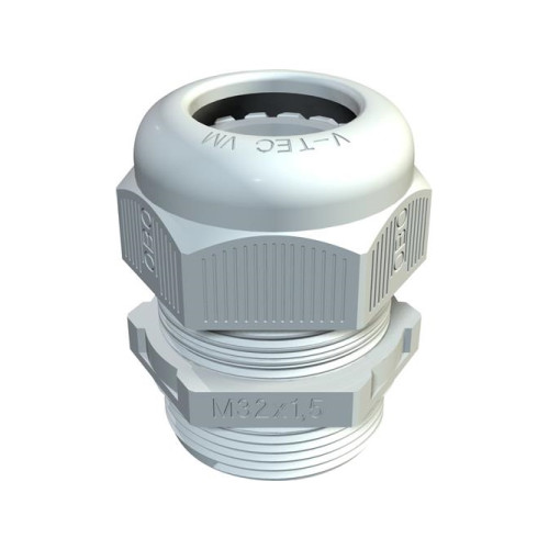 OBO OBO Bettermann 2022866 kabelgenomföring 1,5 mm plast PA ljus...