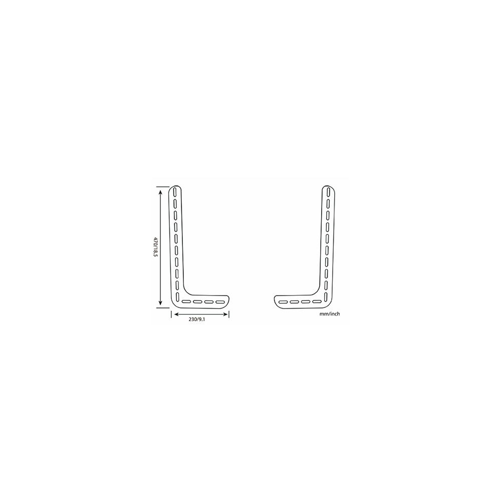 Produktbild för Holmes HM-HZ12 fäste för soundbar