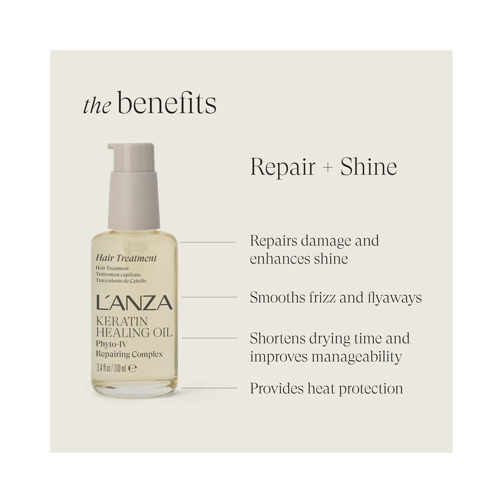 Produktbild för Lanza Keratin Healing Oil Hair Treatment 50ml