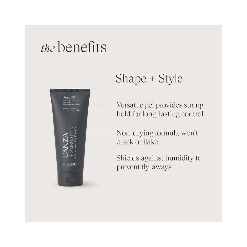 Produktbild för Lanza Healing Style Mega Gel 200ml