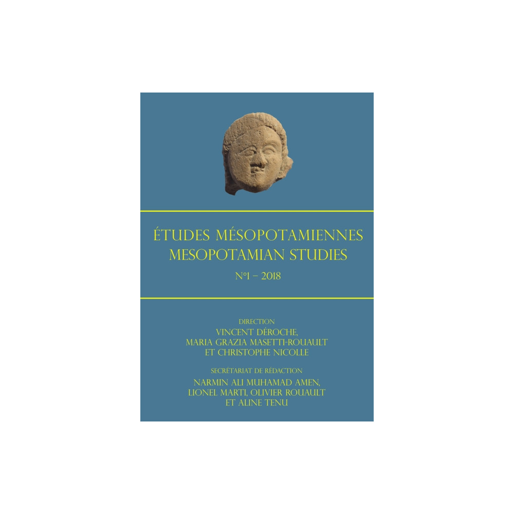 Produktbild för Etudes Mesopotamiennes – Mesopotamian Studies: N°1 – 2018 (häftad, eng)