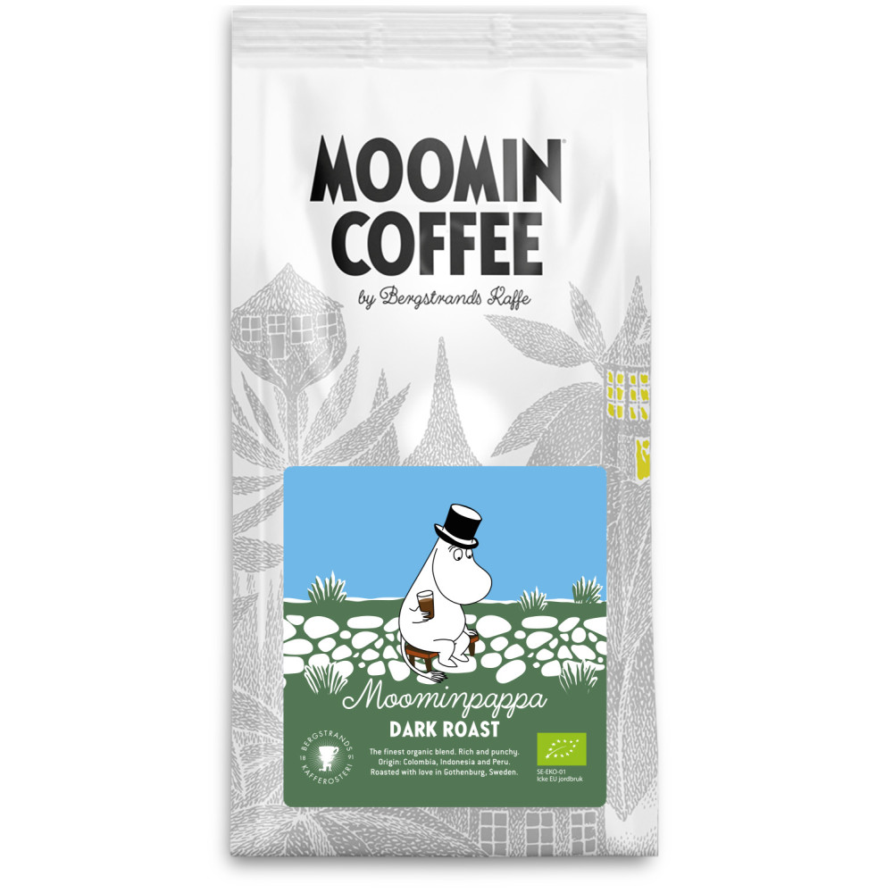 Produktbild för Muminpappa - Kaffe 250g - Mörkrostat