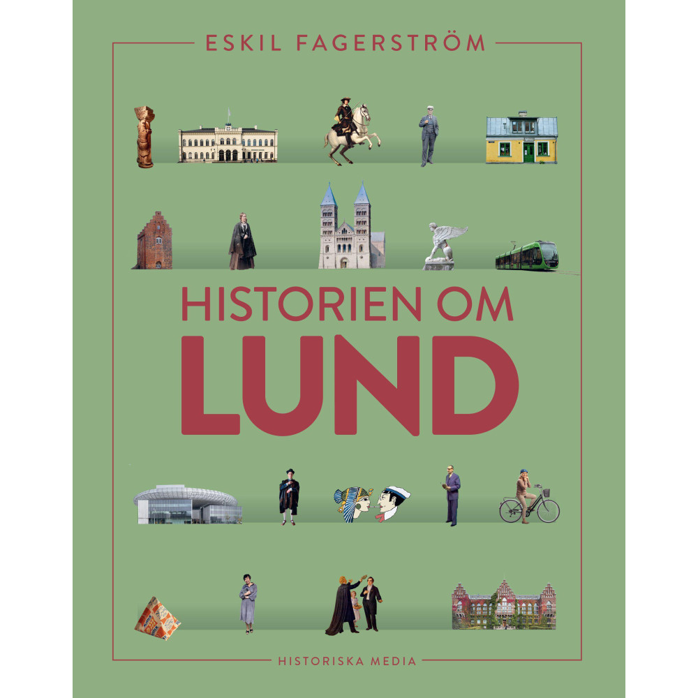 Produktbild för Historien om Lund (inbunden)
