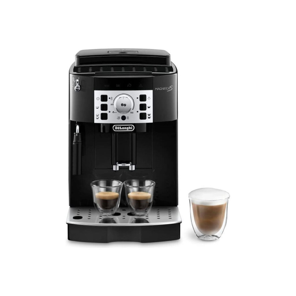Produktbild för De'Longhi Magnifica S ECAM22.112.B - automatisk kaffekokare med mjölkskummare - svart