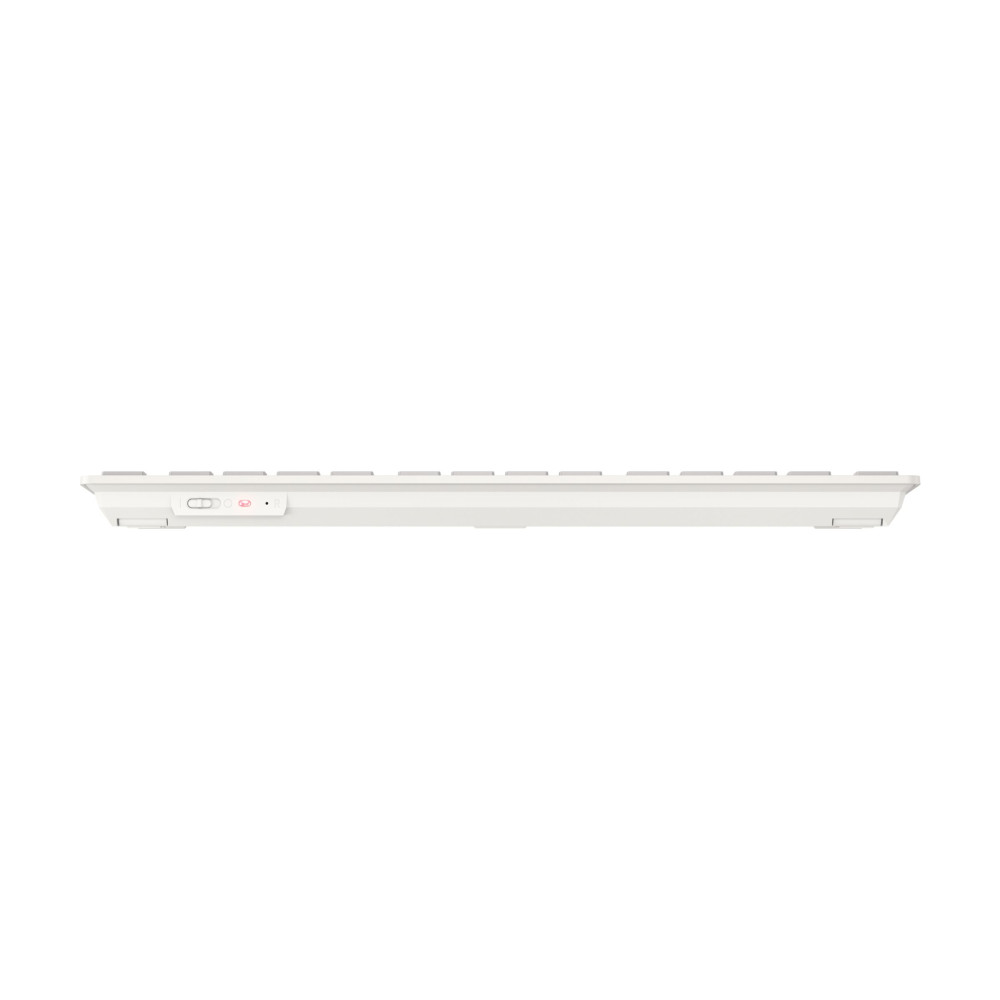 Produktbild för CHERRY KW 7100 Mini - tangentbord - för MAC - 75% compact - QWERTZ - tysk - månskensvit Inmatningsenhet