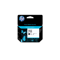 Produktbild för HP 711 - svart - original - bläckpatron