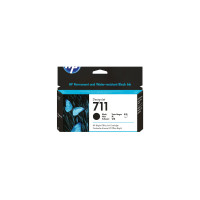 Produktbild för HP 711 - svart - original - bläckpatron