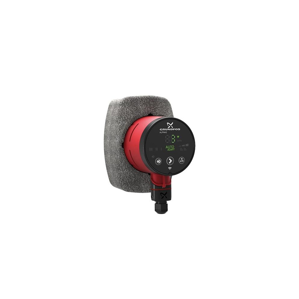 Produktbild för Grundfos cirkulationspump för tappvatten ALPHA2 20-40 N 150...