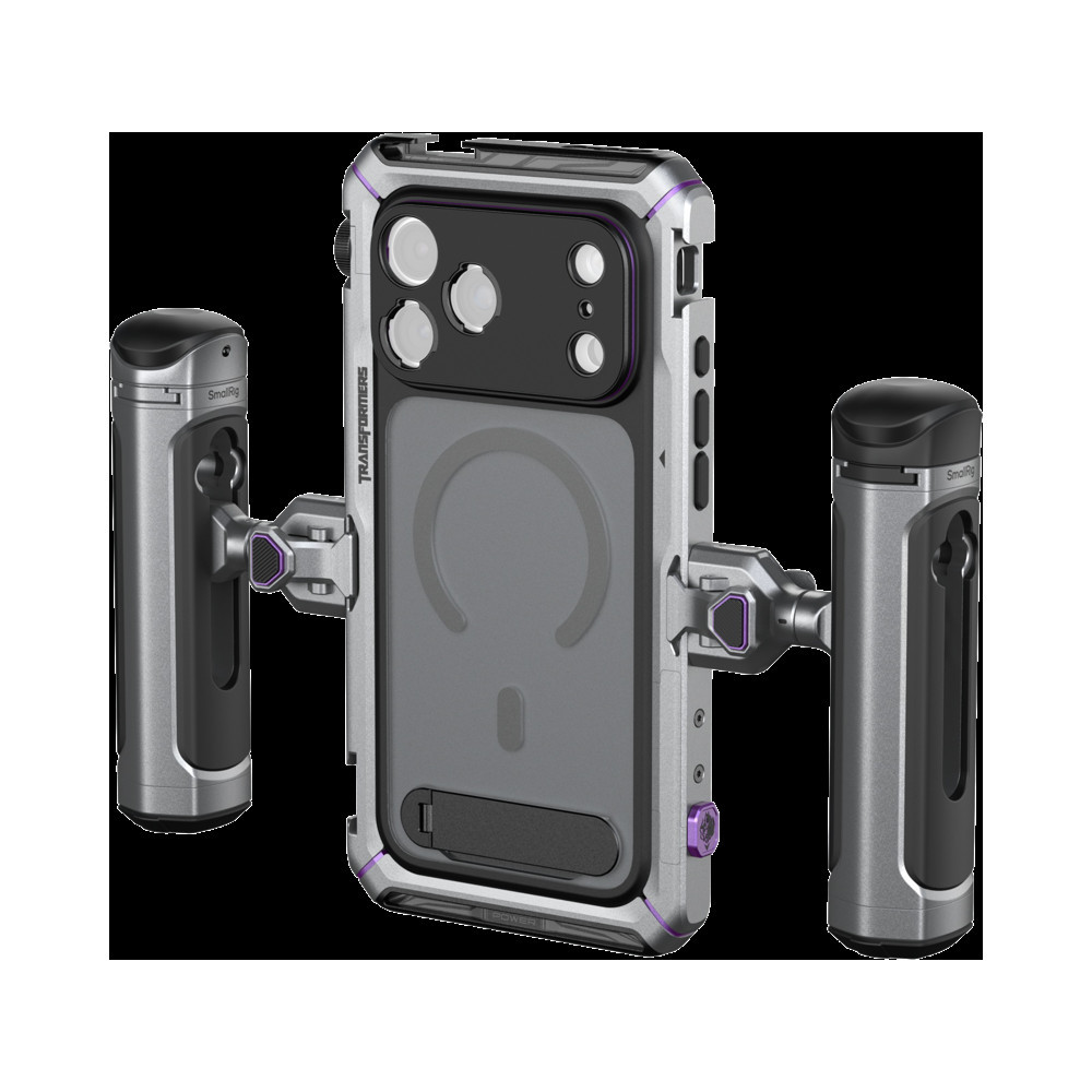 Produktbild för SmallRig 5584 Megatron Edition Mobile Dual Handheld Kit for iPhone 17 Pro Max (Öppnad)