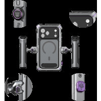 Produktbild för SmallRig 5584 Megatron Edition Mobile Dual Handheld Kit for iPhone 17 Pro Max (Öppnad)