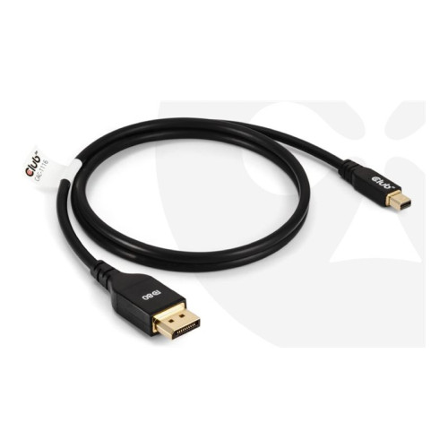 Club 3D Club 3D CAC-1116 - DisplayPort-kabel - Mini DisplayPort till DisplayPort - 1 m