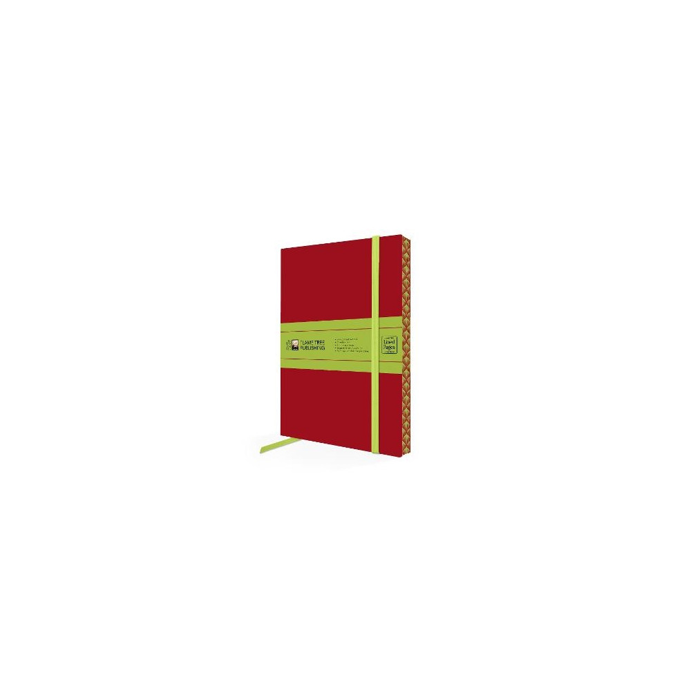 Produktbild för Ruby Red Artisan Paperback Notebook (bok, eng)