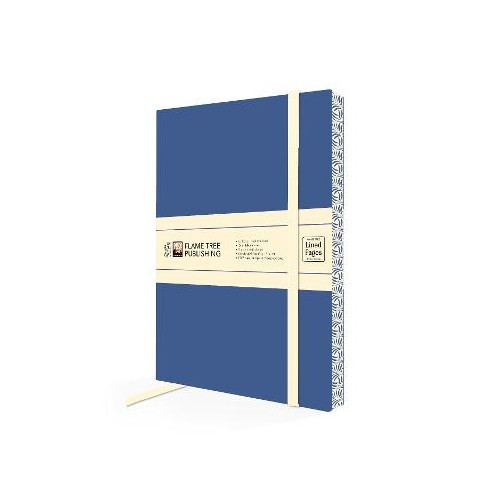 Flame Tree Publishing Dark Blue Artisan Paperback Notebook (bok, eng)