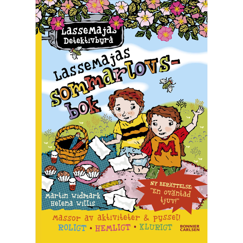 Produktbild för LasseMajas sommarlovsbok. En oväntad tjuv!