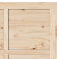 Produktbild för Skjutdörr Naturlig 90 x 208 cm Massiv furu