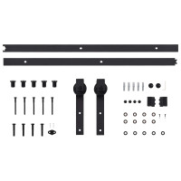 Produktbild för Skjutdörr Naturlig 80 x 208 cm Massiv furu