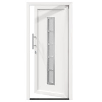 Produktbild för Framdörr Vit 88 x 200 cm PVC