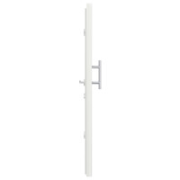 Produktbild för Framdörr Vit 88 x 200 cm PVC