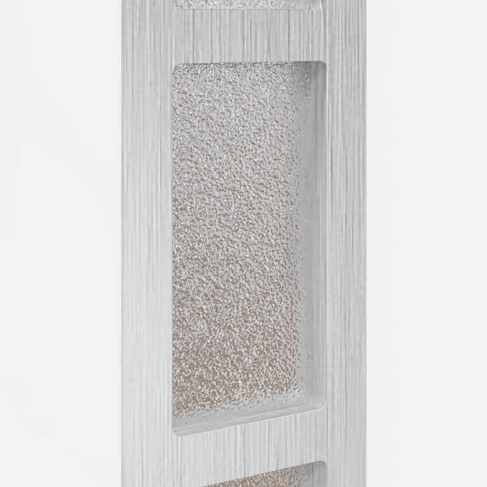 Produktbild för Framdörr Vit 98 x 200 cm PVC