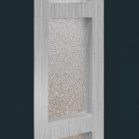 Produktbild för Framdörr Antracit 98 x 208 cm PVC