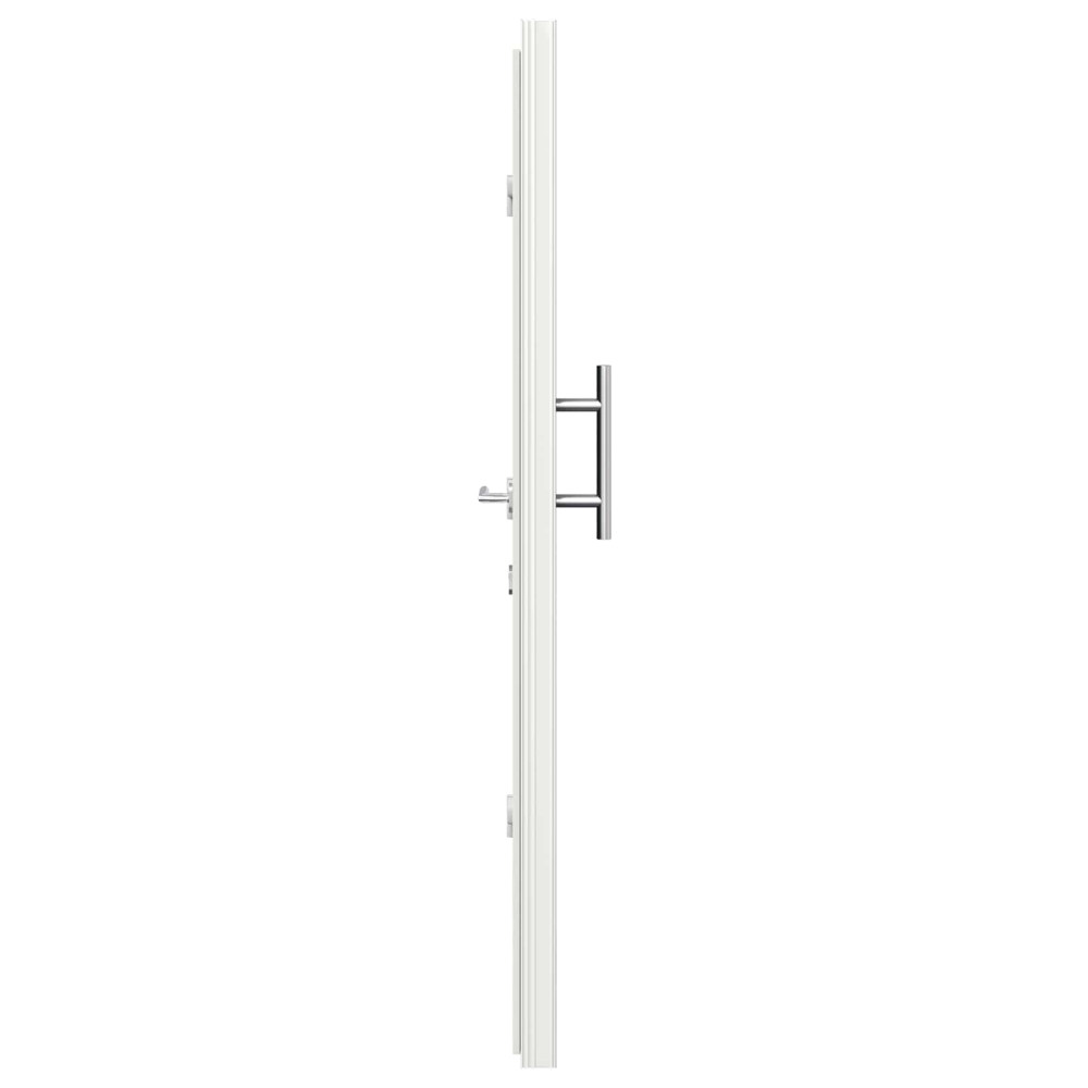 Produktbild för Framdörr Antracit 108 x 208 cm PVC