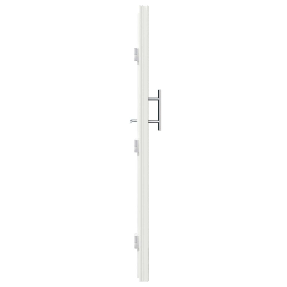 Produktbild för Framdörr Antracit 108 x 208 cm PVC