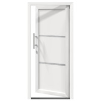Produktbild för Framdörr Vit 88 x 200 cm PVC