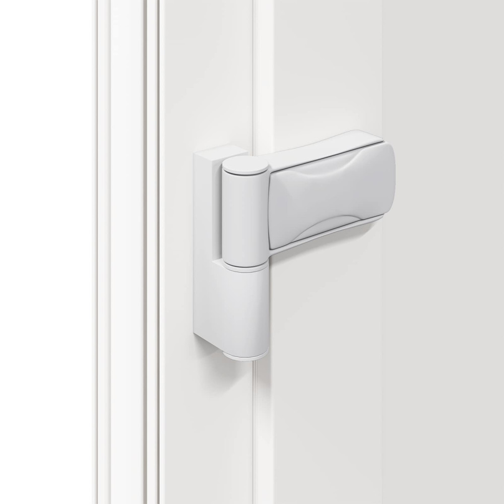 Produktbild för Framdörr Vit 98 x 200 cm PVC