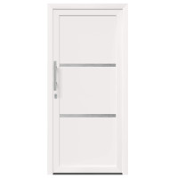 Produktbild för Framdörr Vit 98 x 200 cm PVC