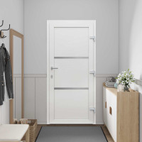 Produktbild för Framdörr Vit 88 x 200 cm PVC