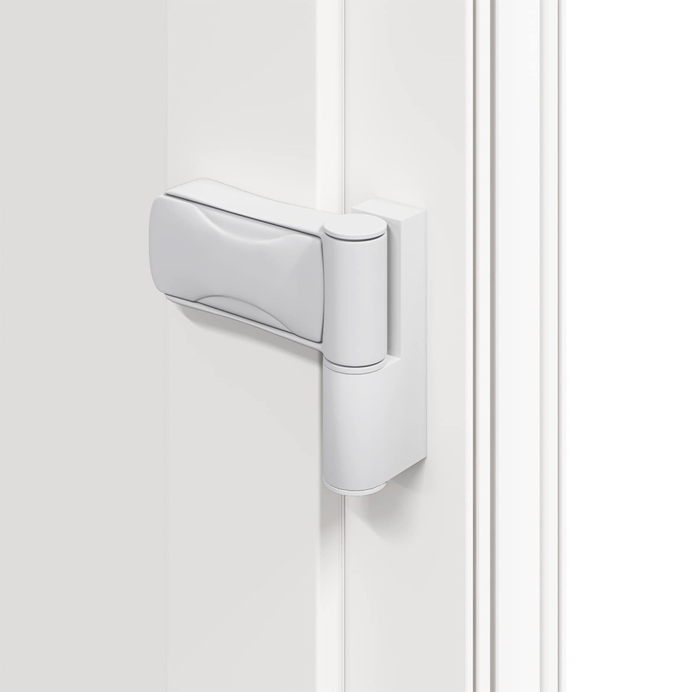 Produktbild för Framdörr Vit 98 x 208 cm PVC