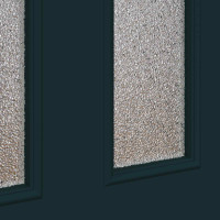 Produktbild för Framdörr Antracit 98 x 198 cm PVC