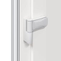 Produktbild för Framdörr Antracit 88 x 200 cm PVC