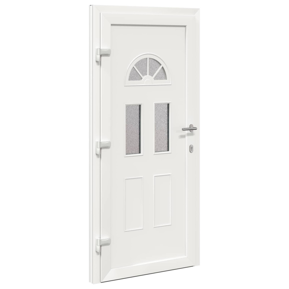 Produktbild för Framdörr Antracit 110 x 210 cm PVC