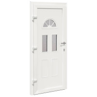 Produktbild för Framdörr Antracit 110 x 210 cm PVC