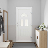 Produktbild för Framdörr Antracit 98 x 198 cm PVC