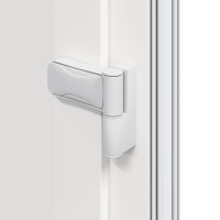 Produktbild för Framdörr Antracit 88 x 200 cm PVC