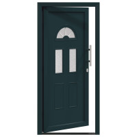 Produktbild för Framdörr Antracit 88 x 200 cm PVC