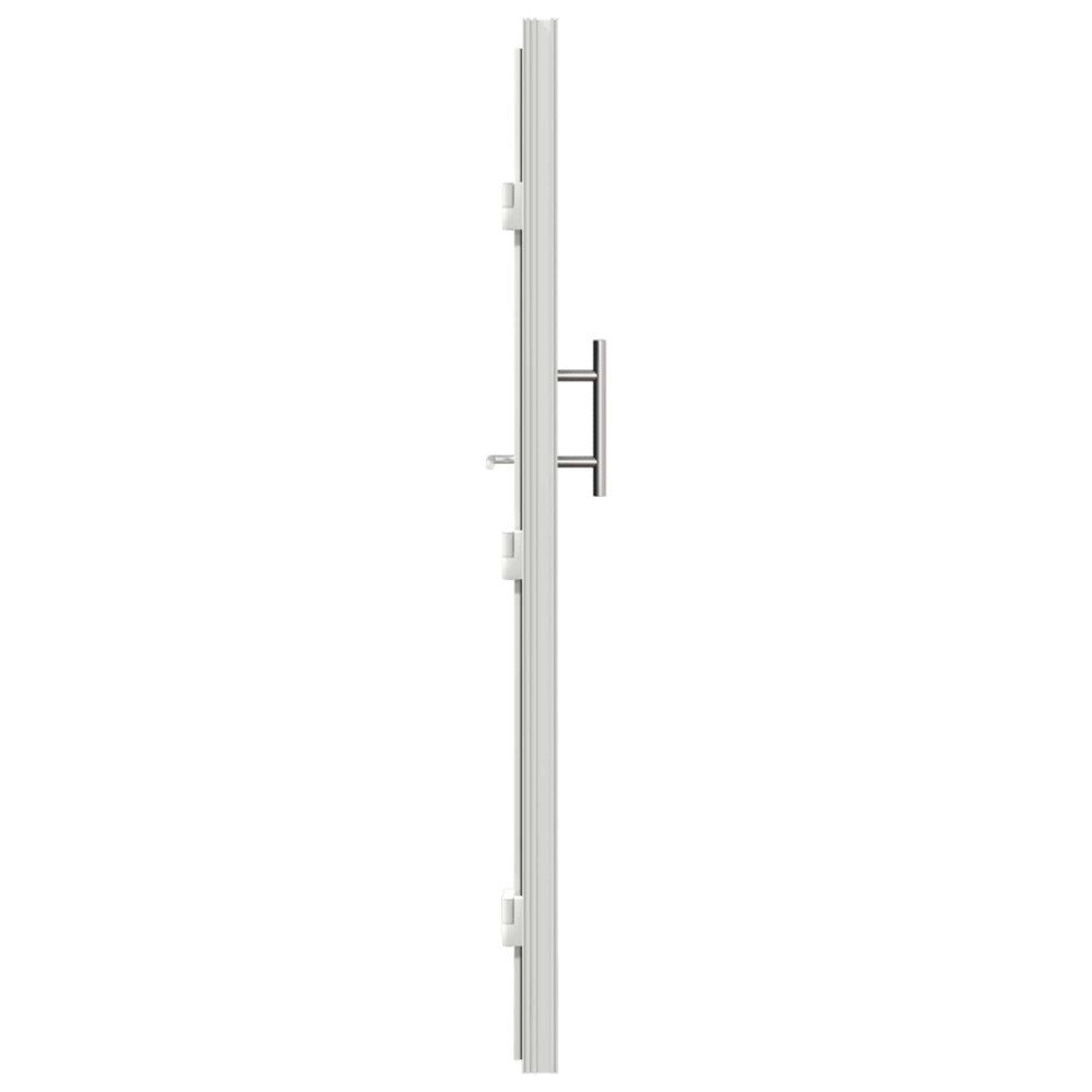 Produktbild för Framdörr Antracit 88 x 200 cm PVC