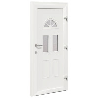 Produktbild för Framdörr Antracit 98 x 208 cm PVC