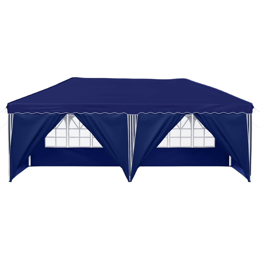 Produktbild för Pop-up Partytält 575 x 288 x 245 cm Blå